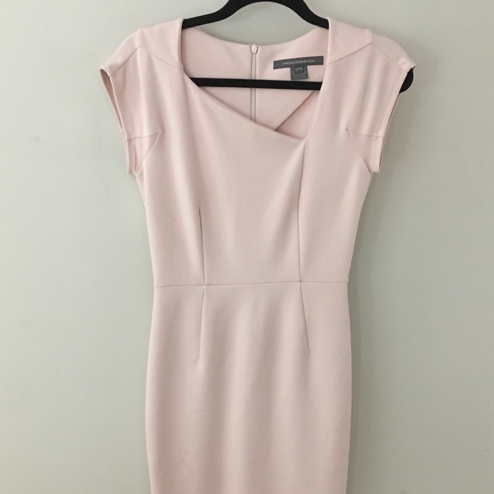 Light Pink Asymmetrical Dress